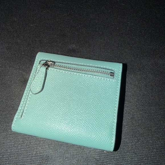 COACH Mini Blake Carryall
Aquamarine leather, handbag, satchel F37635 w/wallet - Picture 8 of 10